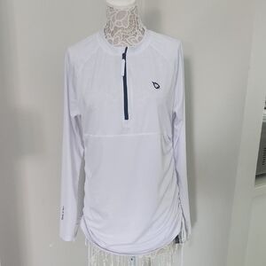 Baleaf White Performance Long Sleeve Top